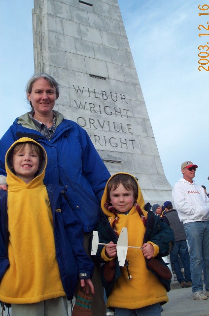 Wright monument atop Kill Devil Hill